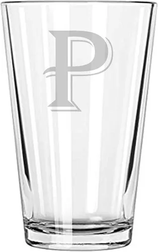 Vista 15 de Vaso de cerveza 16 oz pinta Monograma (B)