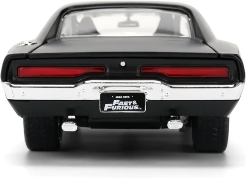 Vista 8 de Jada Fast & Furious 1:24 Dom's 1970 Dodge Charger R/T - Auto fundido a presión, juguetes para niños y adultos