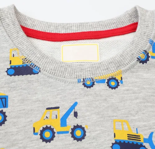 Vista 3 de Little Hand Sudaderas de dinosaurio para niños de 2 a 7 años