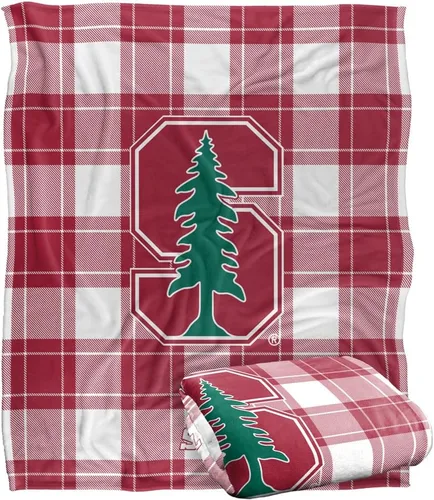 Vista 12 de LOGOVISION St John's University Campus Plaid Spirit Silky Touch Manta súper suave 36 x 58 pulgadas