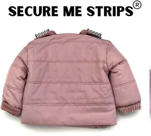 Vista 7 de Buckle Me Baby Coats Chaqueta de invierno de asiento de coche más seguro de cierre rápido para niño o niña, como se ve en Shark Tank