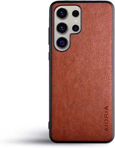 Vista 69 de AIORIA Para Samsung Galaxy Note 20 Case, 6.7 pulgadas Premium PU Leather Cover Retro Business Design Funda protectora completa para Samsung Note 20