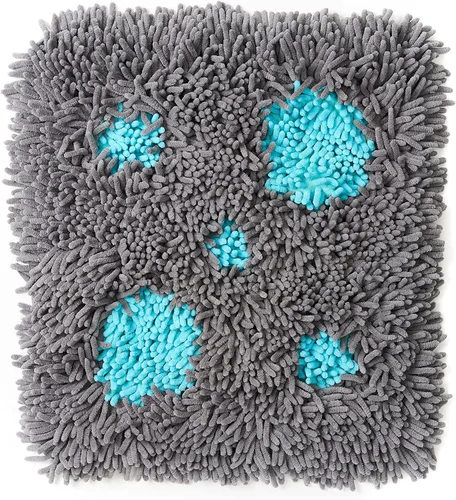 Vista 10 de Pet Parents Forager Tazón de alimentación lenta para perros y alfombrilla de olfateo - SoftSnout, base antideslizante (Bosque 30 cm)