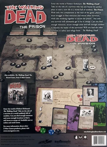 Vista 2 de The Walking Dead: The Prison - Juego de mesa