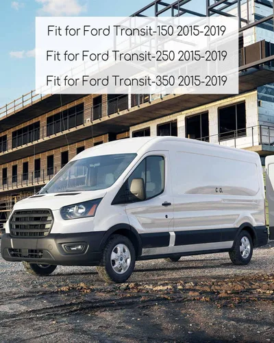 Vista 4 de Revestimiento de moldura de pilar exterior del lado izquierdo del conductor para Ford Transit 150 250 350 2015-2022 Reemplazar BK3Z6129077AA
