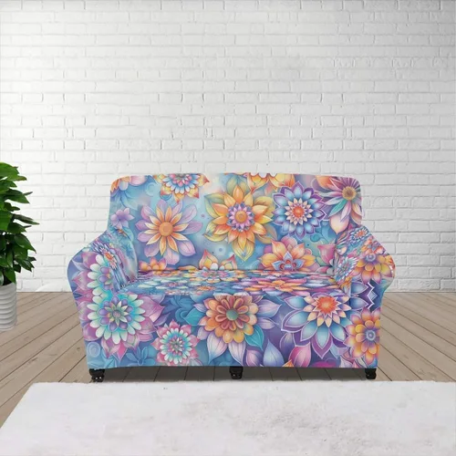 Vista 53 de ZOUTAIRONG Fundas elásticas para sofá con estampado de ramas de camuflaje 3D para sofá, funda para muebles de un solo cojín, decoración del hogar u