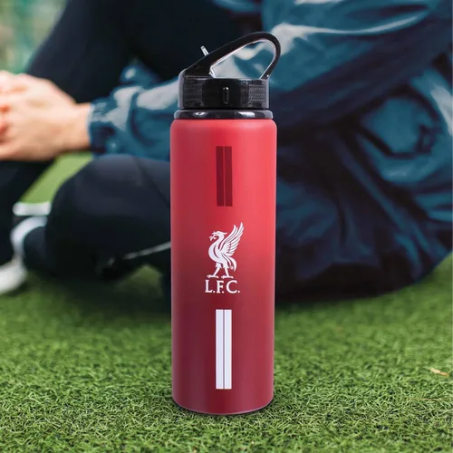 Vista 5 de Liverpool F.C. Team Merchandise - Botella de aluminio, color rojo, 25.4 fl oz