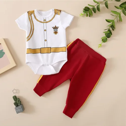 Vista 2 de Singcoco Disfraz de Haloween para bebé niño recién nacido, uniforme con sombrero