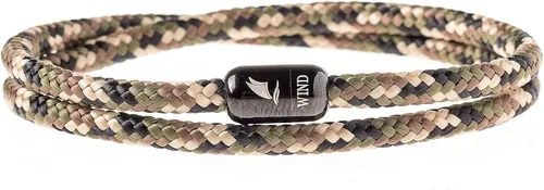 Vista 24 de Wind Passion - Pulsera para hombre, pulsera de cuerda duradera para hombres, pulseras versátiles para hombres - Resistente al agua, cierre Imán