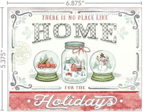 Vista 5 de Lang, Tarjetas de Navidad No Place Like Home