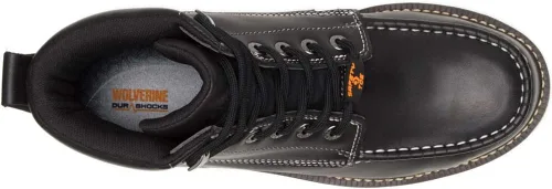 Vista 7 de Wolverine Botas de trabajo I 90 Durashocks Moc Toe de 6 pulgadas para hombre
