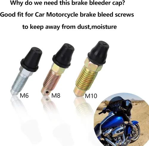 Vista 9 de Brake Bleeder Hose- One Way Check Valve Tube Bleeding Tool Kit for Motorcycle Clutch 1 set