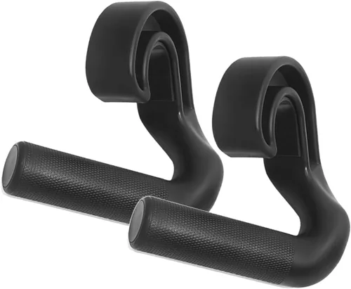 Vista 8 de Neutral Grip Pull Up Handles 45° - Angles 90 Grips for Relieve Wrist Stress - Non-Slip Pull Up Grips - for Pull-Ups Deadlifts - Fits Pull Up Bar