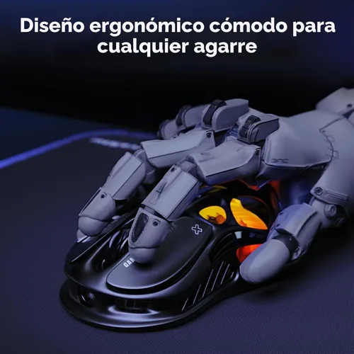 Vista 5 de GravaStar Mercury M2 - Mouse inalámbrico para juegos con robot GravaStar Alpha65 Bloque de cargador rápido GaN