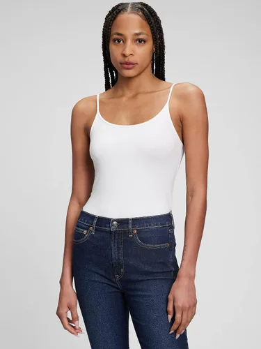 Vista 7 de GAP Camiseta de tirantes con cuello redondo para mujer, paquete de 3