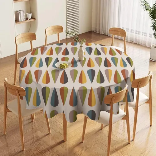 Vista 17 de Mantel azteca suroeste, diseño étnico tribal geométrico, estilo vintage, bohemio, elegante, lavable, para comedor, cocina, granja, fiesta