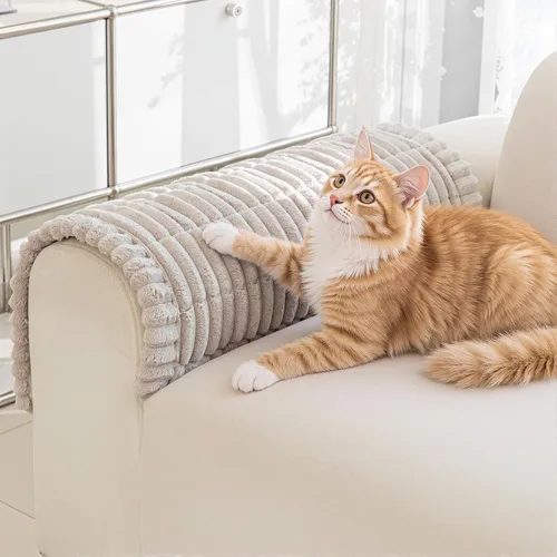 Vista 20 de MYSKY HOME Fundas para sofá de 3 cojines, aptas para mascotas, fundas de sofá lavables para mascotas, fundas protectoras de muebles, fundas