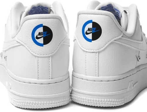 Vista 5 de Nike Women's Air Force 1 '07 LX Trainers White