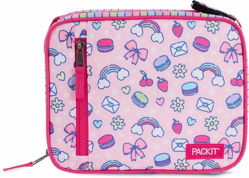 Vista 20 de PackIt - Fiambrera clásica congelable, capacidad de 3 litros, almendra