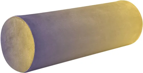 Vista 13 de Almohada cervical para el cuello con degradado azul y amarillo, almohada cervical con funda extraíble lavable, almohadas de cuello de espuma
