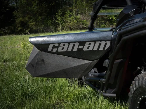Vista 6 de SuperATV Paneles de inserción de aluminio resistente para puertas inferiores compatibles con Can Am Maverick X3 (2017+), See Fitment, extra