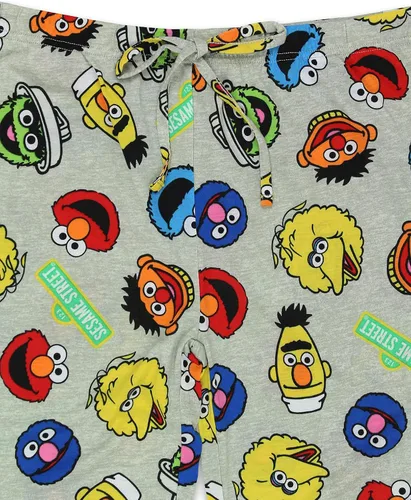 Vista 4 de Sesame Street Elmo Cookie Monster Junior - Pantalones de pijama para mujer