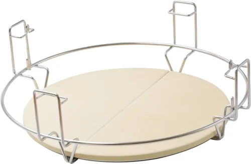 Vista 3 de Sistema de cocción Only Fire apto para Big Green Egg grande, Kamado Joe Classic, Large Grill Dome y otras parrillas Kamado