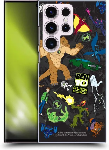 Vista 9 de Head Case Designs Funda rígida con licencia oficial de Ben 10: Alien Force Ben's Jacket Graphics compatible con Samsung Galaxy S23 Ultra 5G