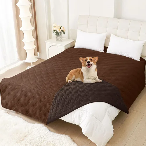 Vista 43 de Manta impermeable para cama de perro, mantas suaves para mascotas, funda impermeable para sofá para perros, fundas reversibles lavables para muebles