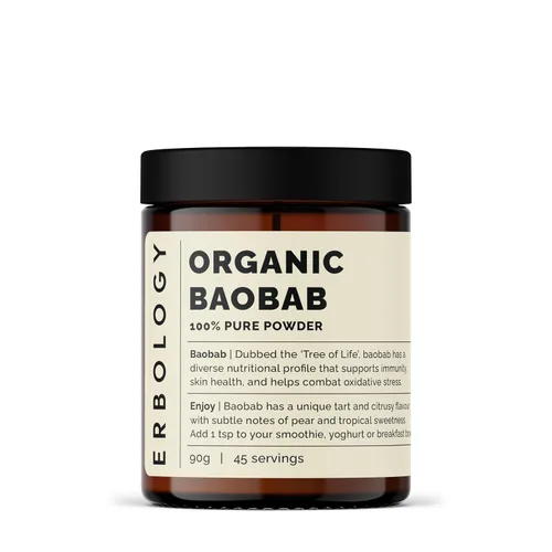 Vista 11 de Erbology Polvo orgánico de bayas de aronia de 3.2 onzas, 30 porciones, apoya la salud de la piel, rico en antocianinas, de origen sostenible