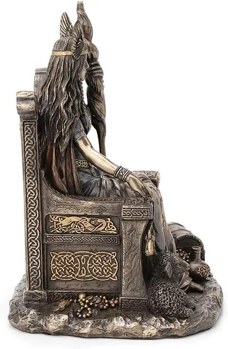 Vista 6 de Veronese Frigga - Estatua de la diosa nórdica del amor y el matrimonio