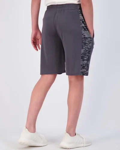 Vista 4 de Paquete de 5 pantalones cortos deportivos Dry-Fit de baloncesto, gimnasio para jóvenes, niños y niñas con bolsillos.
