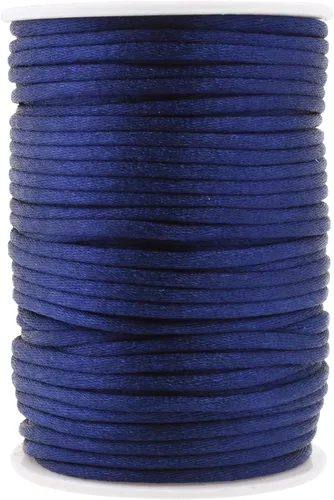 Vista 75 de Mandala Crafts Cordón de satén de cola de rattail de 0.02 in para nudos chinos de macramé