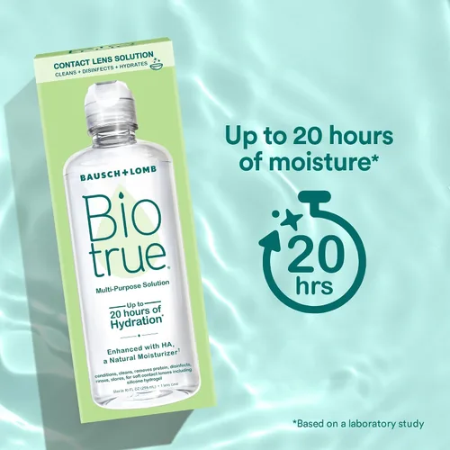 Vista 3 de Solución multiusos B&L Biotrue, tamaño 20 oz