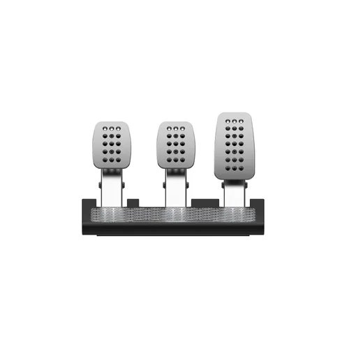 Vista 5 de Turtle Beach VelocityOne Race Wheel & Pedal System Licensed for Xbox Series XS, Xbox One, Windows 10 & 11 PCs Force Feedback, Three Pedals &