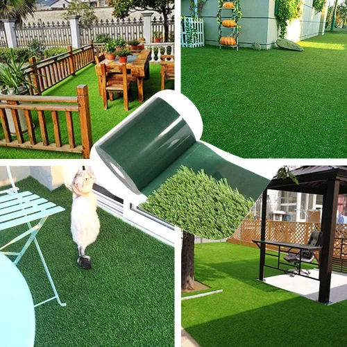 Vista 7 de TYLife Cinta de césped artificial de doble cara (2inx16ft), cinta autoadhesiva para costura artificial, cinta de alfombra para césped, unión