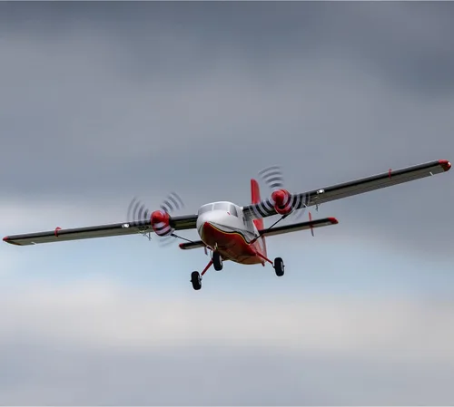 Vista 3 de E-flite RC Airplane UMX Twin Otter BNF Transmisor BNF Batería y cargador no incluidos con AS3X y Safe Select EFLU30050