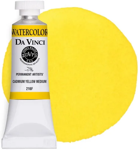 Vista 11 de DA VINCI PAINTS Pintura Acuarela Profesional para Artistas, Azul Cobalto, 15mL