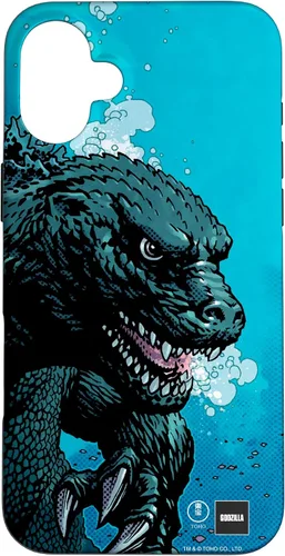 Vista 22 de Funda para iPhone 14 Godzilla Comic Art "Reef