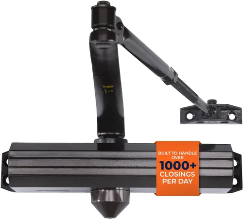 Vista 12 de Boomerang D4016 - Cierrapuertas comercial de diseño medio/resistente, múltiples opciones de montaje, cierrapuertas para zonas de alto tráfico, ADA