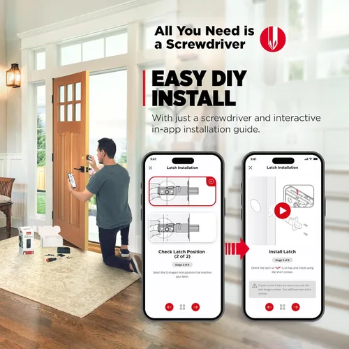 Vista 11 de Kwikset Halo Select Plus Cerrojo Inteligente de Pantalla Táctil Negro Mate Apple Home Keys Tap-to-Unlock, Wi-Fi y Matter Habilitado con Sensor