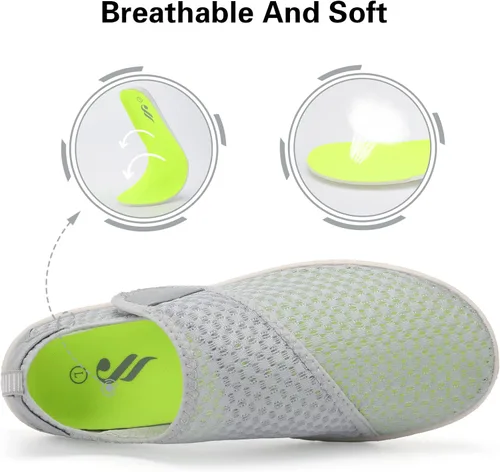 Vista 5 de Lisdwde Zapatos de agua para mujeres y hombres zapatos de agua antideslizantes zapatos de natación deportes de playa zapatos de calcetín de secado