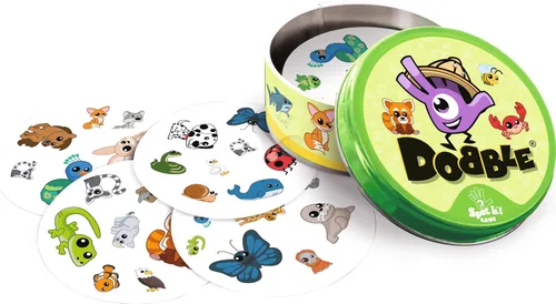 Vista 4 de Asmodee Dobble Animals Juego de cartas A partir de 4 años 2-8