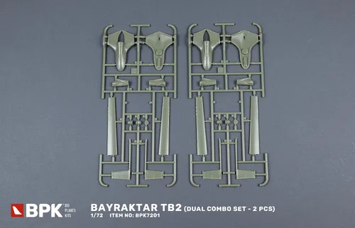 Vista 3 de BPK 7230-1/72 - Bayraktar TB2 Dual Combo Set Escala Modelo Kit