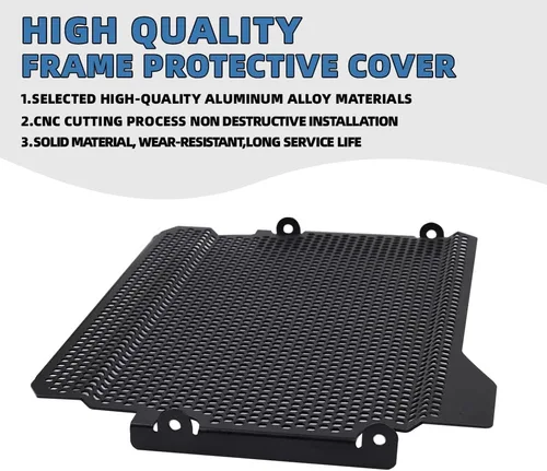 Vista 4 de Protector de rejilla de radiador de motocicleta, cubierta protectora de rejilla para Yamaha YZF R7 YZFR7 YZF-R7 2021 2022 MT-07 MT07 FZ-07 FZ07 2014