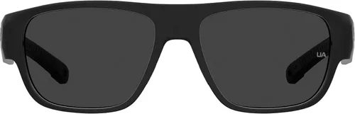 Vista 2 de UA Scorcher Gafas de sol, montura negra brillante con lentes grises