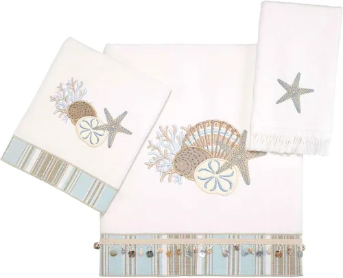 Vista 21 de Avanti Linens By The Sea toalla de baño mineral