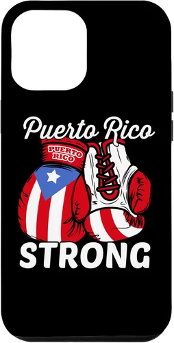 Vista 26 de Guantes de boxeo con la bandera de Puerto Rico para iPhone 16 Boricua Puerto Rican Pride Case