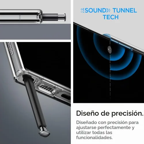Vista 6 de Spigen Cristal líquido diseñado para Galaxy S23 Ultra (2023) [protección de grado militar] - Cristal transparente