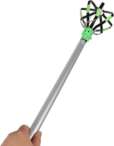 Vista 4 de OSALADI Versatile Light Bulb Changer Pole Kit with Adjustable Chrome-vanadium Steel Rods for High Ceilings, Extended Reach Tool for Home and Flood